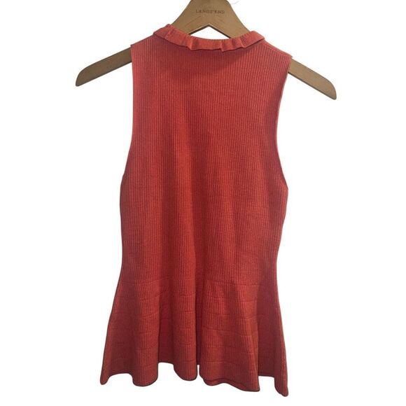 ✨Express Black Lettuce Trim Mock Neck Sweater Sz Small Tank Top✨ - Picture 4 of 6